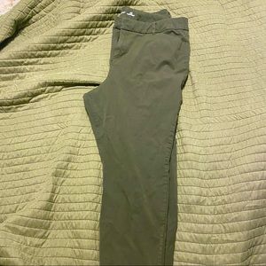 Old Navy Olive Green Pixie Pants